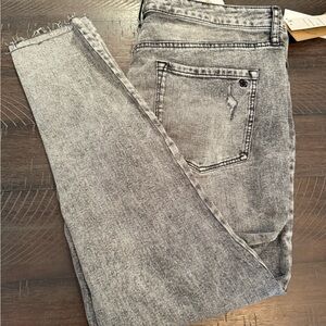 Jessica Simpson Black and Gray Denim Jeans